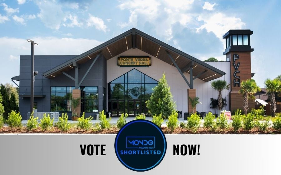 More Info for Ponte Vedra Concert Hall Shortlisted for Global MONDO-DR Awards