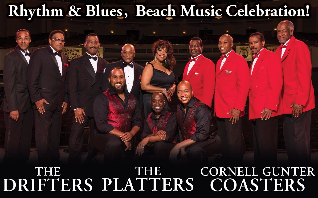The Drifters, The Platters, & Cornell Gunter Coasters